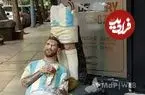 عکس؛ تخریب مجسمه لیونل مسی در شهر مار دل‌پلاتا