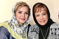 عکس؛ سفر در زمان؛ «گوهر خیراندیش و فخری خوروش» در 62 و 86 سالگی؛ سال 95