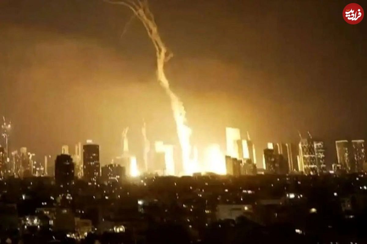 حمله موشکی ایران به پایگاههای هوایی اسرائیل