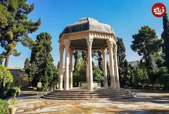 عکس| سفر به ایران قدیم؛ منظرۀ «حافظیه شیراز» در دوران قاجار