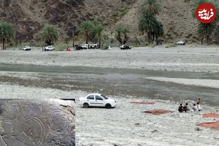 سنگ‌نگاره‌های کهن شهرستان سرباز مقصد جدید مسافران نوروزی سیستان و بلوچستان