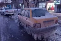 ( ویدئو) آنباکس پراید یخ‌زده در ارومیه!