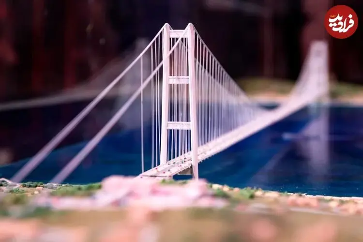 تصاویر| طولانی‌ترین پل معلق جهان با هزینه ۱۳.۵ میلیارد یورو در ایتالیا با قدمت ۲,۰۰۰ ساله