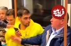 ببینید؛ واکنش جالب روس‌ها به توهین و حمله یک بازیگر به یک ایرانی داخل مترو!