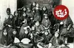 عکس| سفر زمان؛ «ناصرالدین شاه قاجار» در حال سلفی گرفتن با زنان حرمسرا