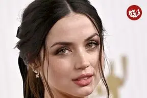 عکس| سفر در زمان؛ »آنا د آرماس» در فتوکال فیلم «برای یک مشت بوسه» در مادرید؛ سال 1393