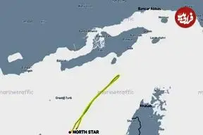 عقب‌نشینی نفتکش غول‌پیکر با پرچم باربادوس در پی ورود یگان‌های عملیاتی ایران