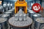 ببینید؛ مراحل دیدنی بازیافت میلیون ها قوطی آلومینیومی و تولید قوطی های جدید در آمریکا