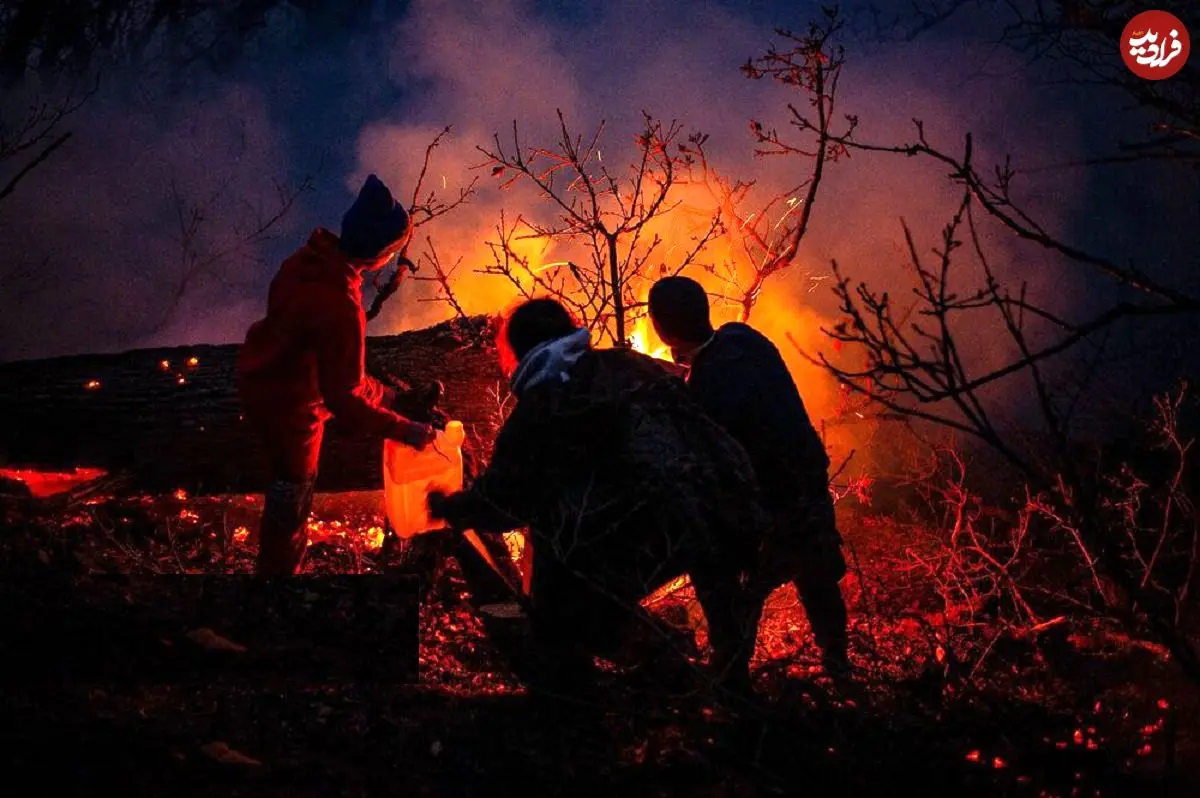 عکس؛ ایران از کشورهای همسایه درخواست کمک فوری کرد