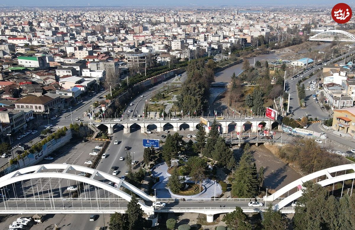 عکس؛ سفر به تاریخ؛ چشمانداز زیبا و متفاوت شهر «آمل» در دوران ناصرالدین شاه
