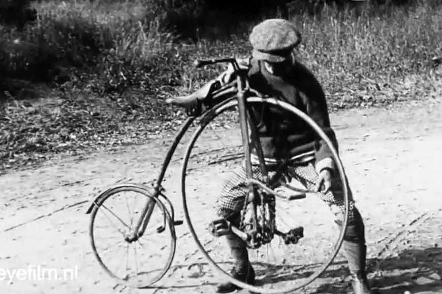(ویدئو) اولین دوچرخه ها در 200 سال پیش!