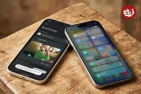 انتقال فایل بین اندروید و آیفون بالاخره ساده شد | گلکسی‌ها به AirDrop مجهز شدند!