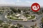عکس| سفر زمان؛ منظرۀ خیابان اصلی شهر قوچان در حدود 80 سال قبل