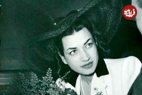 عکس| سفر در زمان؛ «اشرف پهلوی» در حال قدم زدن با برادرزاده اش شهناز؛ دهه 20