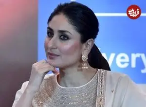 عکس| سفر در زمان؛ «کارینا کاپورخان» در یک مراسم تجاری در بمبئی؛ سال 1386