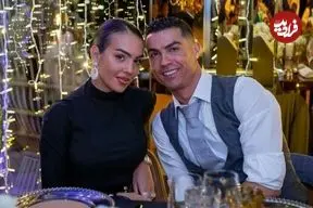 عکس| درخشش چند میلیاردی رونالدو و جورجینا روی فرمان بوگاتی
