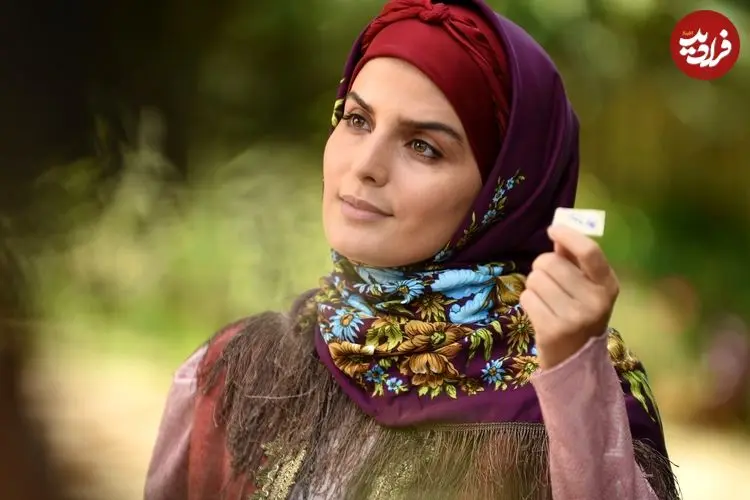 تصاویر| سفر در زمان؛ «غزاله اکرمی» در تست گریم سریال سوجان؛ سال 1402