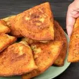ببینید| طرز تهیه یک پیراشکی ساده با سیب زمینی