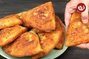 ببینید| طرز تهیه یک پیراشکی ساده با سیب زمینی