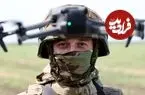 ببینید| پهپاد کف دستی با فناوری پیشرفته نظامی