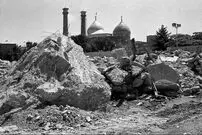 (عکس) سفر به ایران قدیم؛ تخریب قبر رضاشاه آغاز شد