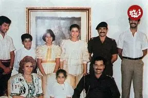 تصاویر| سفر در زمان؛ شوخی وحشتناک صدام حسین با نامزدش ساجده