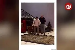 تصاویر| جنجال ارسال پرده کعبه برای اپستین مجرم جنسی آمریکا 