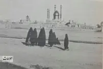 (عکس) در تهران باران بارید در قم سیل آمد