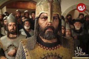 عکس؛ سفر به تاریخ؛ چهرۀ متفاوت «مختار ثقفی» (مختارنامه) در کنار «نیکی کریمی»؛ سال 1388