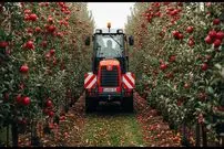 ببینید| چگونه کشاورزان نیوزلندی میلیون ها تن سیب را برداشت می کنند؟