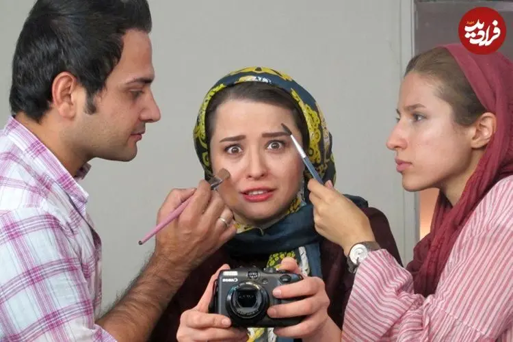 عکس| سفر زمان؛ جشن تولد «مهراوه شریفی‌نیا» در پشت‌صحنه سریال کیمیا؛ سال 94