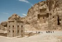 عکس| سفر به تاریخ؛ کعبه زرتشت در نقش‌رستم فارس در دوره قاجار