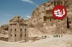 عکس| سفر به تاریخ؛ کعبه زرتشت در نقش‌رستم فارس در دوره قاجار