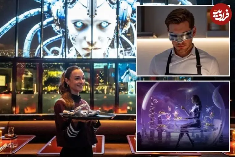 تصاویر؛ سرو گوشت دایناسور در دبی توسط سرآشپز هوش مصنوعی!