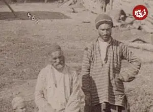 عکس| سفر زمان؛ منظرۀ زیبای یک روستای جنگلی در گیلان در دوران قاجار