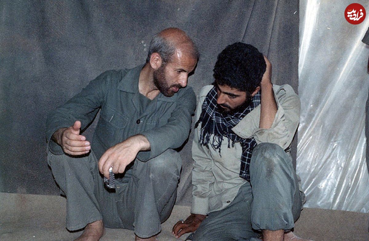 عکس؛ سفر در زمان؛ «سردار سلیمانی و محسن رضایی در کنار رهبر انقلاب»؛ دهه 60