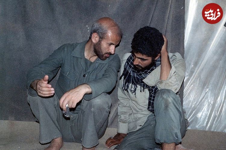 عکس؛ سفر در زمان؛ «سردار سلیمانی و محسن رضایی در کنار رهبر انقلاب»؛ دهه 60