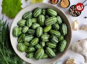 طرز تهیه و مواد لازم ترشی هندوانه موشی