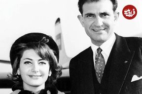 عکس؛ سفر در زمان؛ «شهناز پهلوی و اردشیر زاهدی چند ماه پیش از طلاق»؛ سال 43