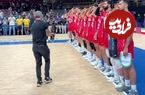 ببینید؛ سلام نظامی ملی پوشان والیبال ایران قبل از بازی