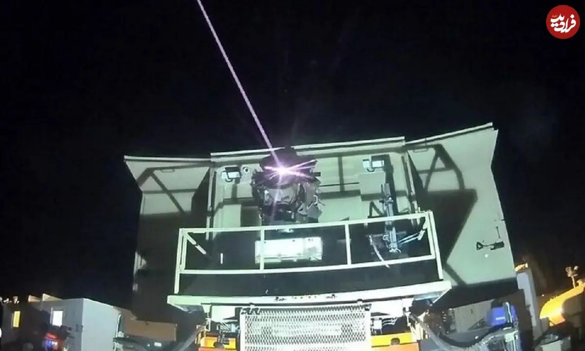 عکس؛ «پرتو آهنین» فعال شد؛ گام تازه در دفاع لیزری