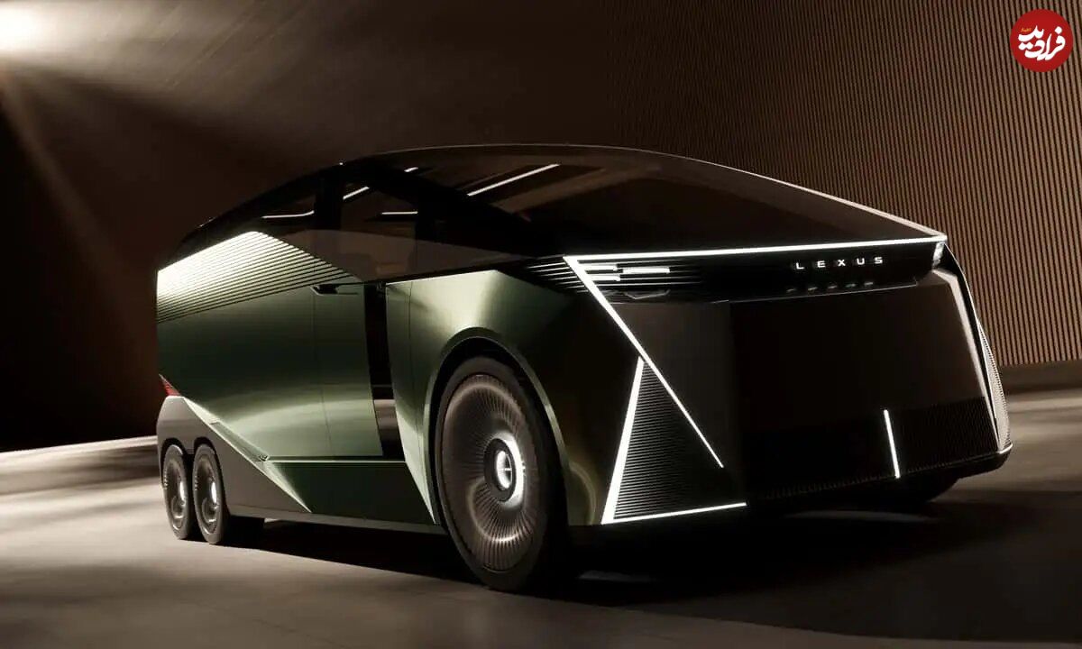 تصاویر؛ خودروی ۶ چرخ لکسوس معرفی شد! رقیب جدیدی برای مرسدس و بی‌ام‌و