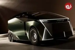 تصاویر؛ خودروی ۶ چرخ لکسوس معرفی شد! رقیب جدیدی برای مرسدس و بی‌ام‌و