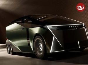 تصاویر؛ خودروی ۶ چرخ لکسوس معرفی شد! رقیب جدیدی برای مرسدس و بی‌ام‌و