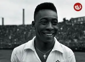 عکس| سفر در زمان؛ «پله» در 26 سالگی و در روز عروسی اش؛ سال 1345