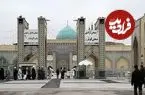 عکس| سفر به ایران قدیم؛ ورودی حرم امام رضا (ع) در حدود 90 سال قبل