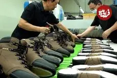 ببینید| مراحل تولید انبوه کفش های ایمنی در کارخانه ای در کره جنوبی