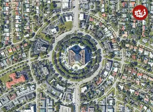 تصاویر هوایی دیدنی از کلان‌شهر میامی