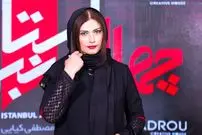 عکس| سفر زمان؛ «لادن مستوفی» در کنار «علی قربان زاده» در اکران «دراکولا»؛ سال 95