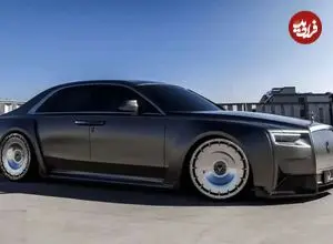 عکس| رولزرویس گوست با لباسی گنگستری؛ تولد یک هیولای خیابانی لوکس